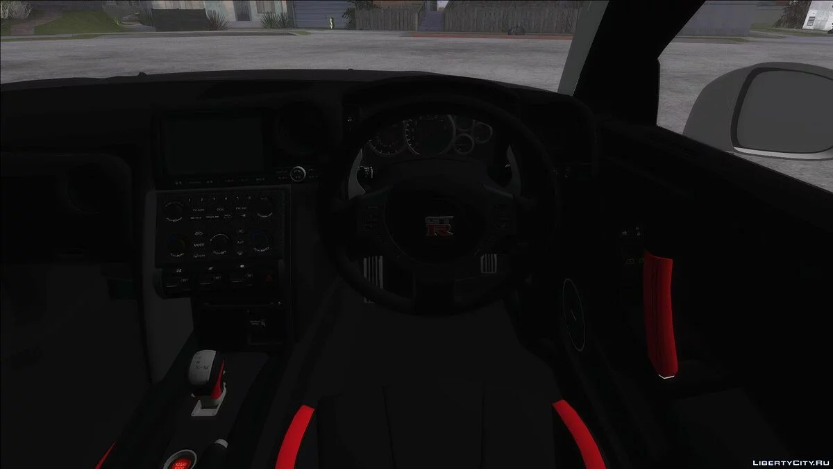 Nissan GT-R35 v1 / GTA San Andreas