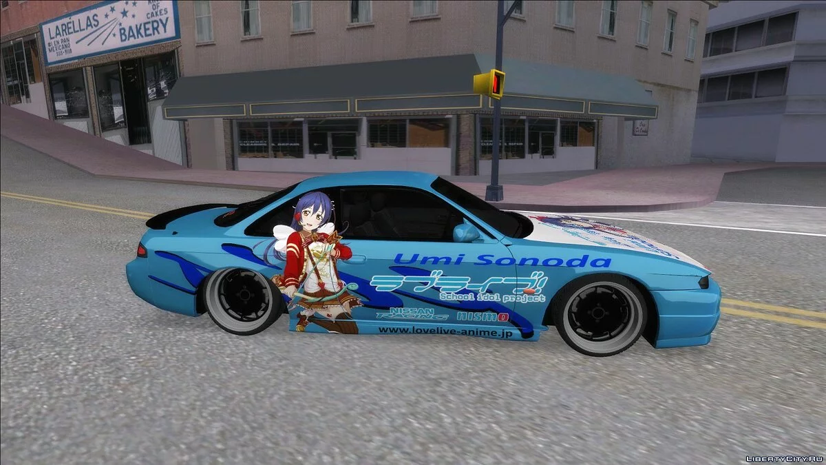 Nissan Silvia S14 Umi Sonoda Paintjob Itasha / GTA San Andreas
