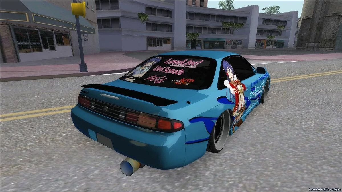 Nissan Silvia S14 Umi Sonoda Paintjob Itasha / GTA San Andreas