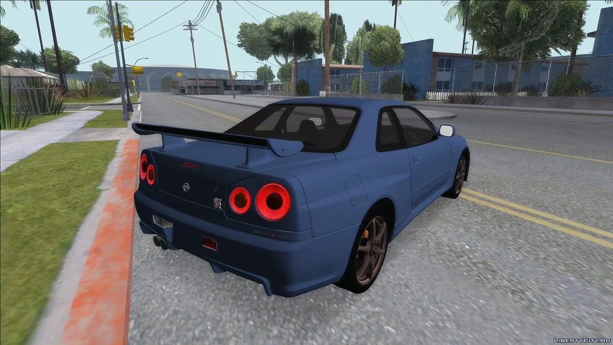 Nissan Skyline GT-R V Spec II 2002 / GTA San Andreas