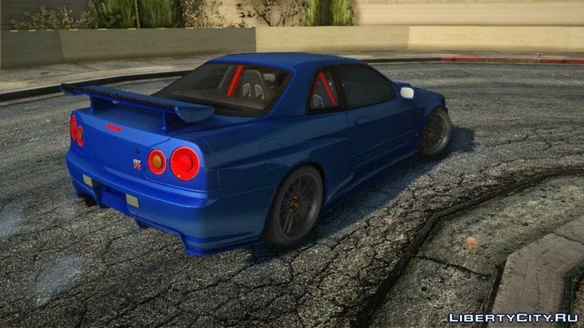 Nissan Skyline GTR 2002 / GTA San Andreas
