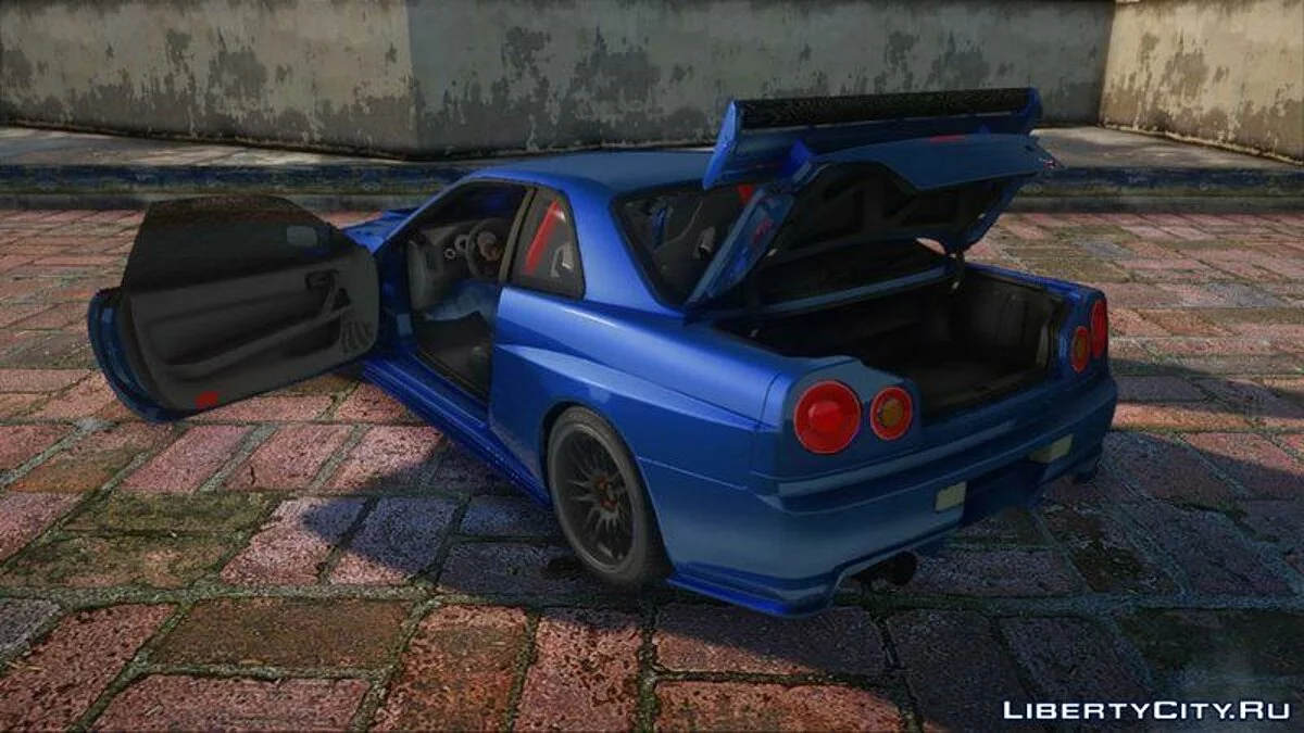 Nissan Skyline GTR 2002 / GTA San Andreas