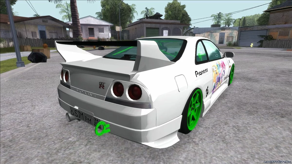 Nissan Skyline R33 / GTA San Andreas