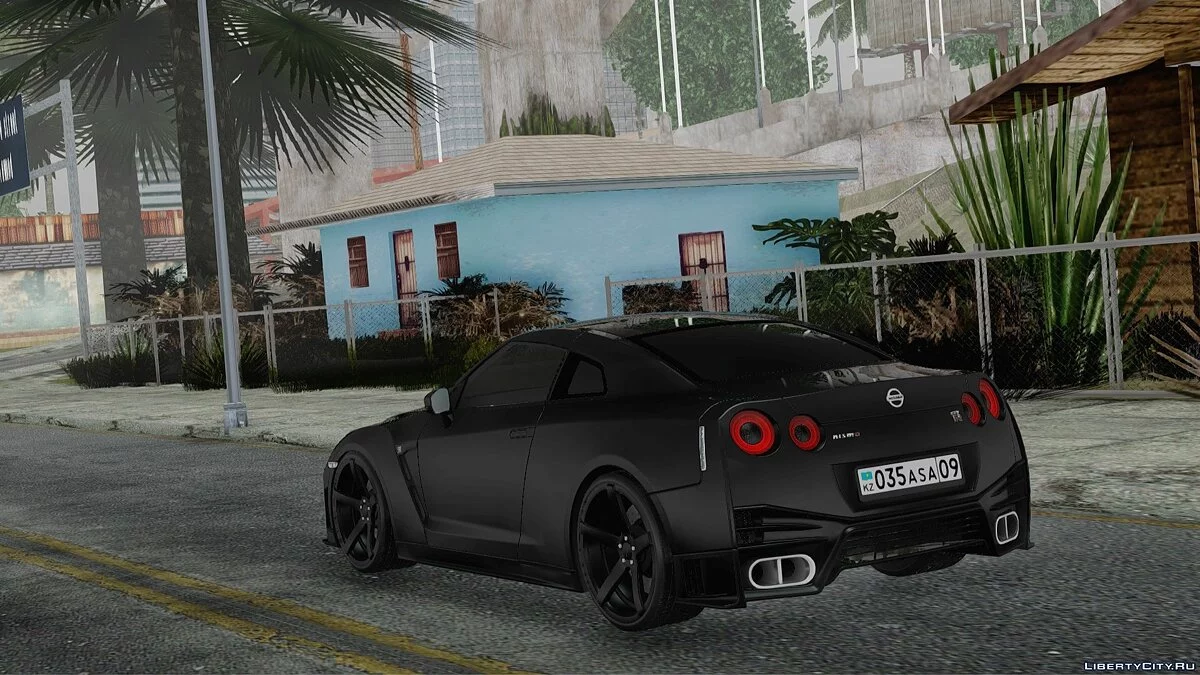 Nissan GT-R R35 / GTA San Andreas