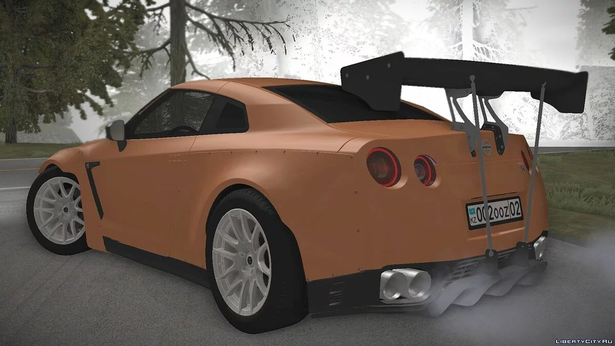 Nissan GT-R R35 / GTA San Andreas