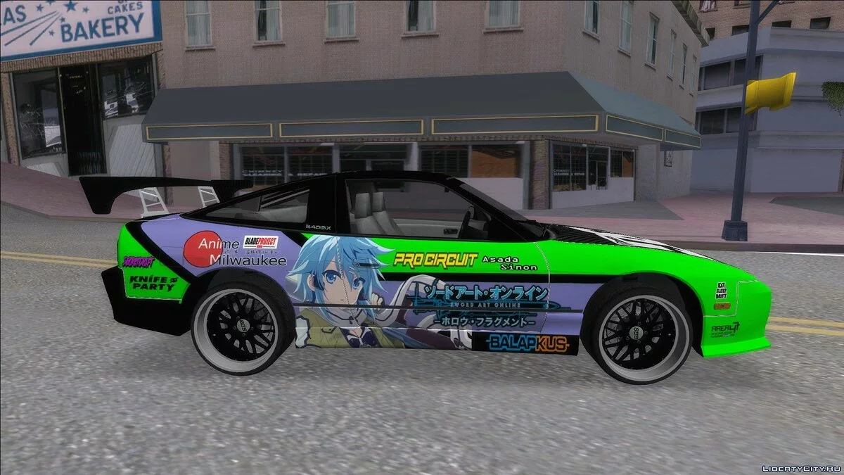 Nissan 240SX Sinon Itasha / GTA San Andreas