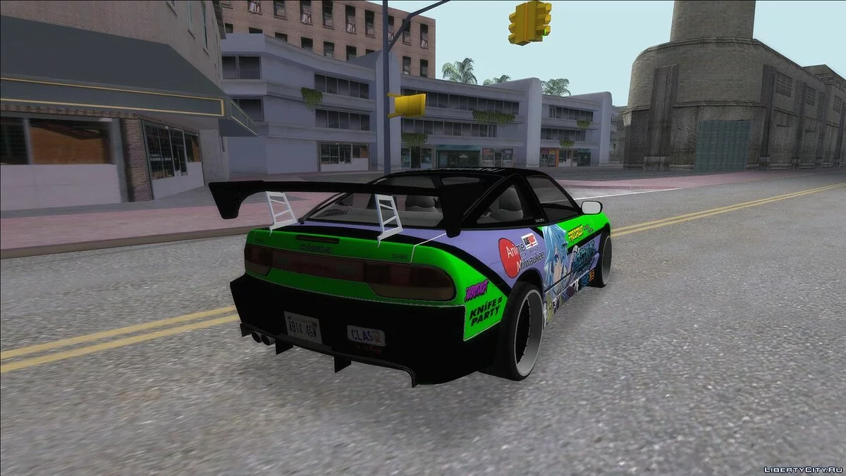Nissan 240SX Sinon Itasha / GTA San Andreas