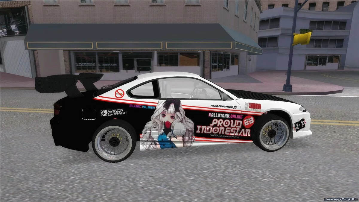 Nissan Silvia S15 ItashaNissan Silvia S15 Itasha / GTA San Andreas