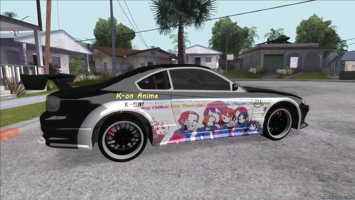 Скачать Nissan Silvia S15 K-on Itasha для GTA San Andreas