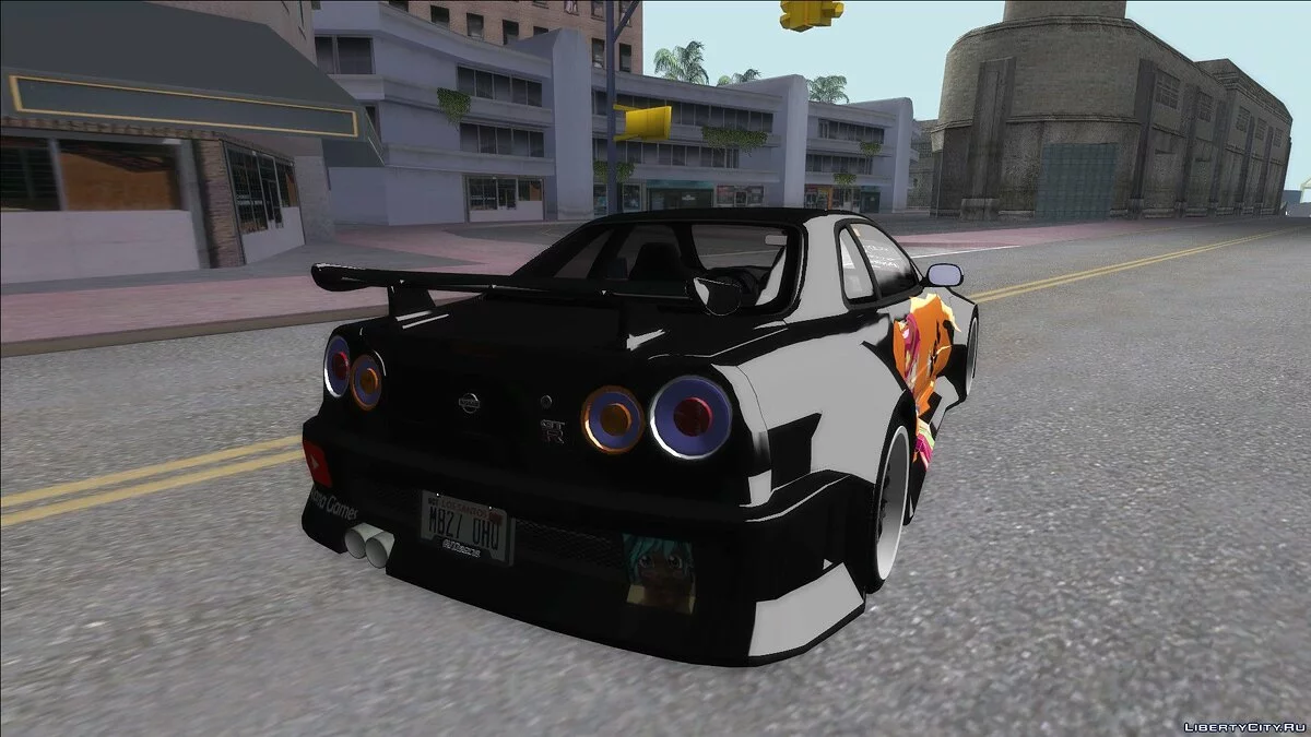 Nissan Skyline GT-R R34 - Tet / GTA San Andreas