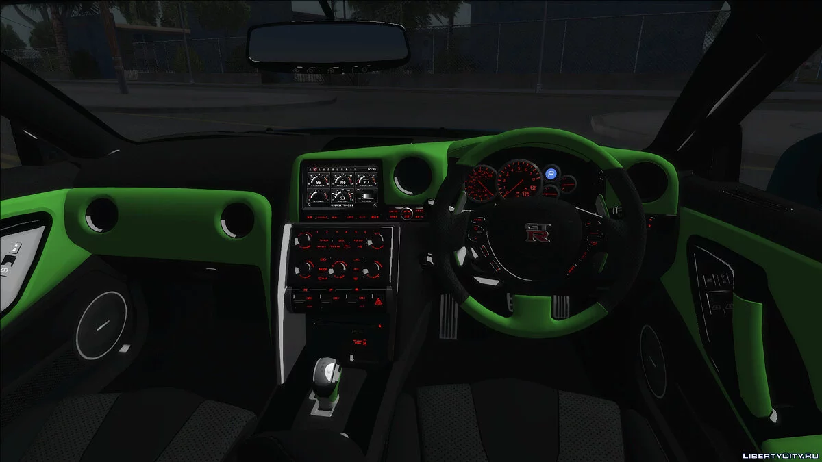Nissan GT-R R35 Green Screen / GTA San Andreas
