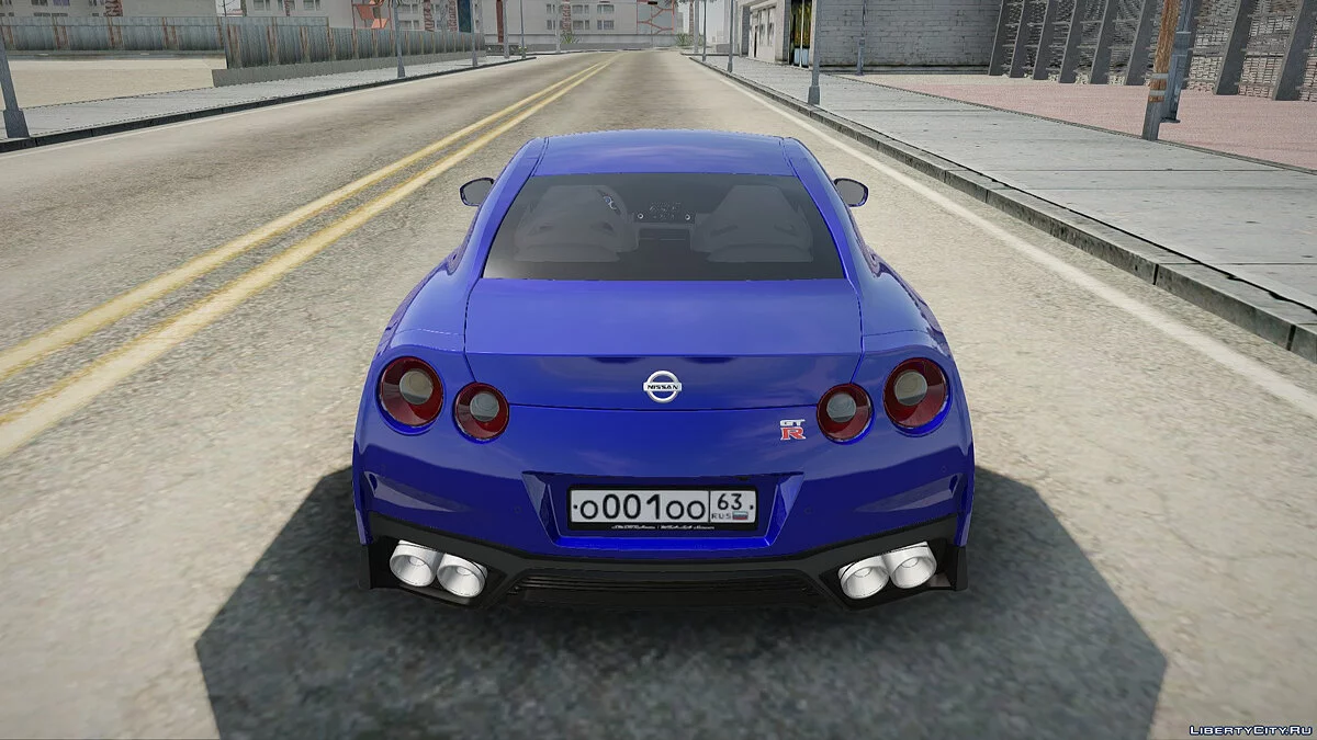 Nissan GT-R35 / GTA San Andreas