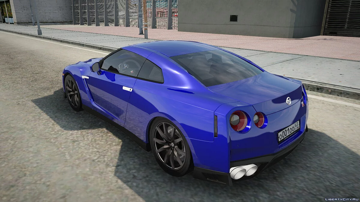 Nissan GT-R35 / GTA San Andreas