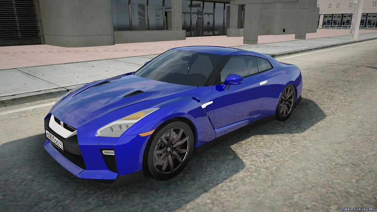 Nissan GT-R35 / GTA San Andreas