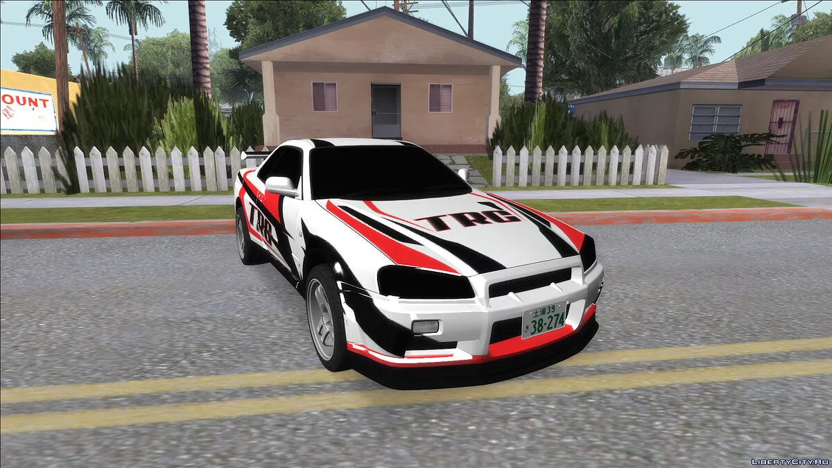 Nissan Skyline E34 / GTA San Andreas