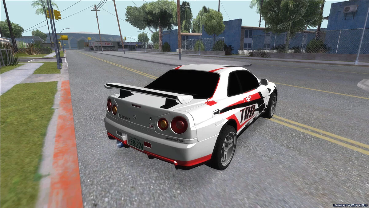 Nissan Skyline E34 / GTA San Andreas