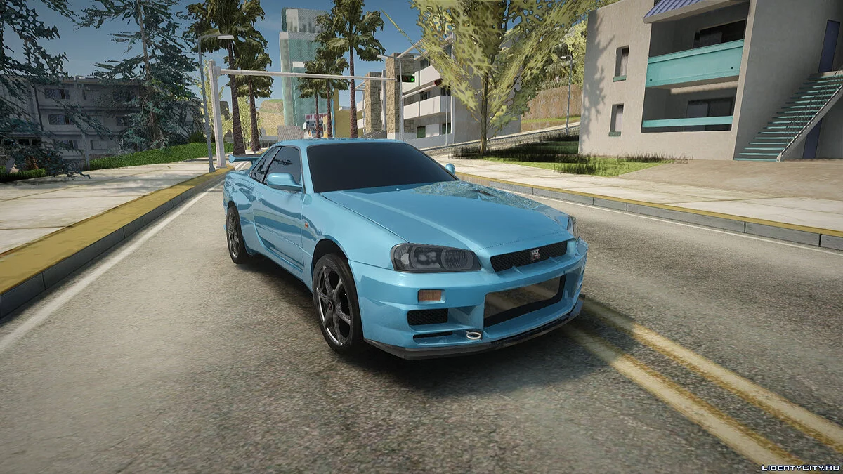Nissan Skyline r34 / GTA San Andreas