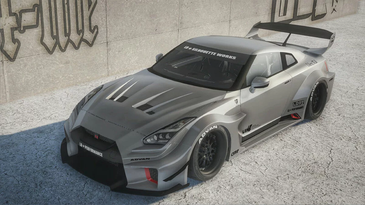 Nissan GTR R35 LB Silhouette Works / GTA San Andreas