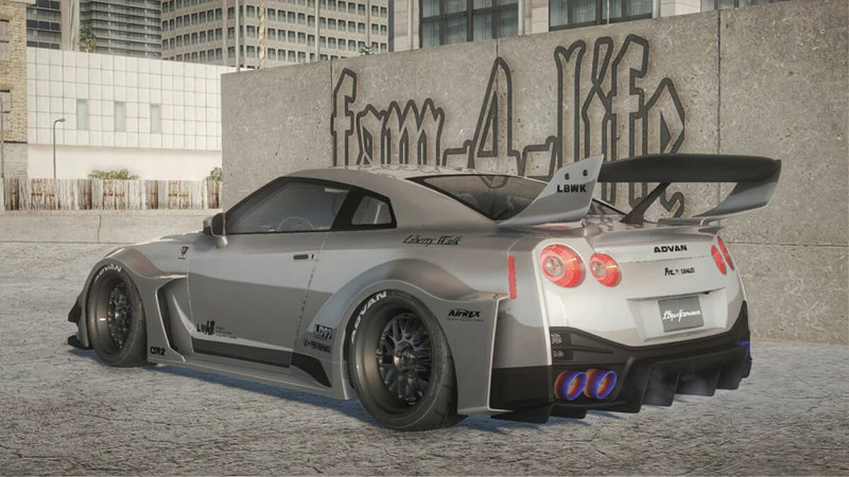 Nissan GTR R35 LB Silhouette Works / GTA San Andreas