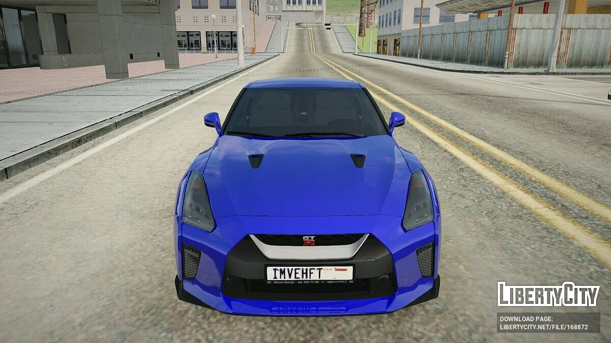Nissan GT-R 35 / GTA San Andreas