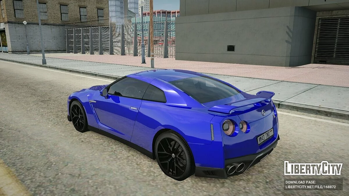 Nissan GT-R 35 / GTA San Andreas