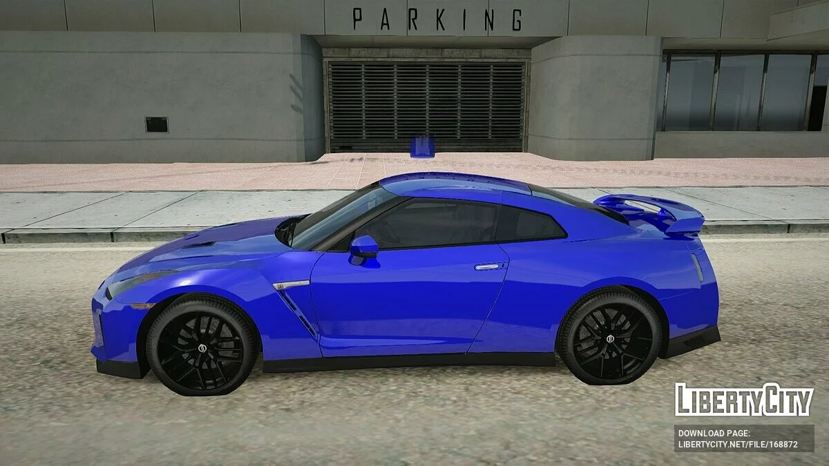 Nissan GT-R 35 / GTA San Andreas