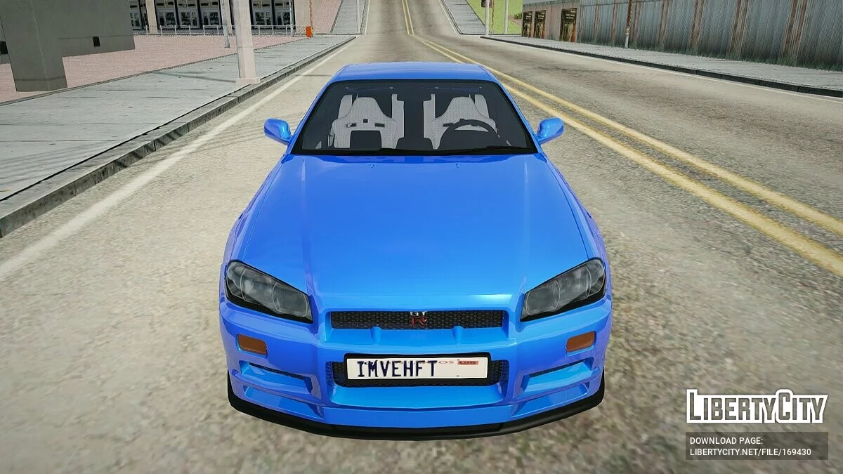 Nissan Skyline GT-R 34 V-spec / GTA San Andreas