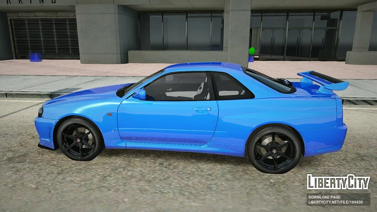 Nissan Skyline GT-R 34 V-spec / GTA San Andreas