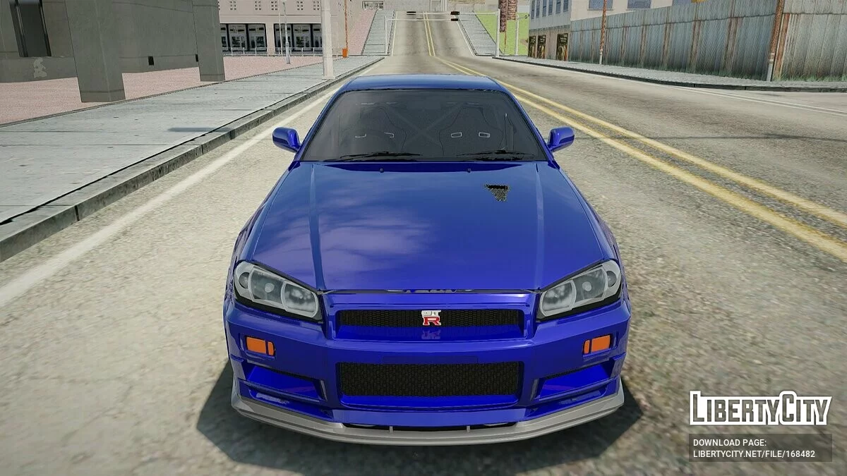 Nissan Skyline GT-R R34 / GTA San Andreas