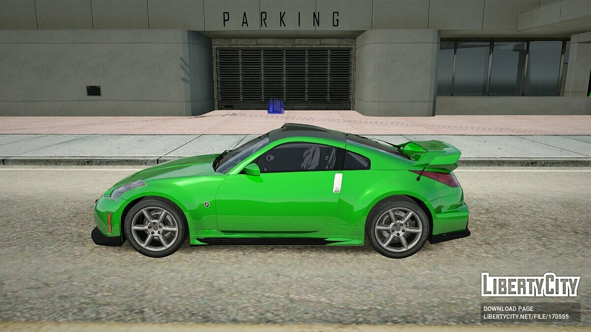 Скачать Nissan 350Z для GTA San Andreas