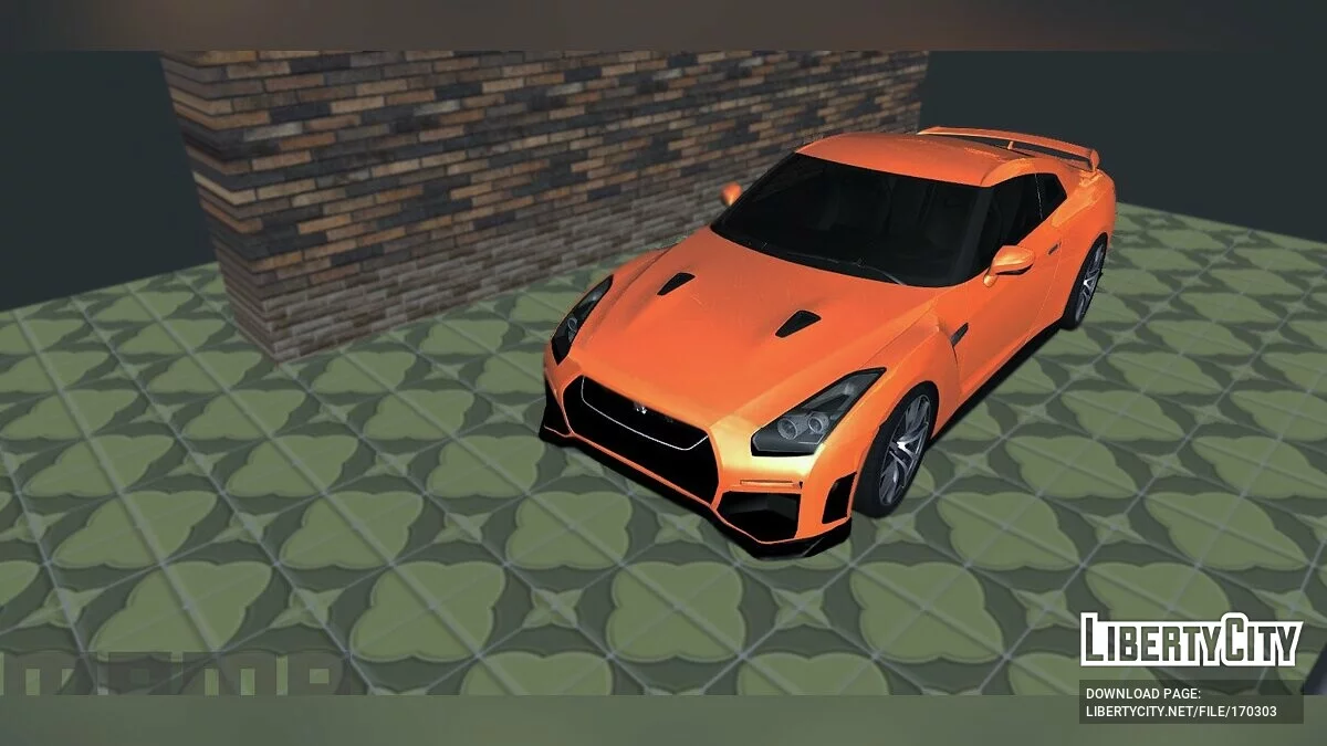 Nissan GT-R 35 Рестайлинг / GTA San Andreas