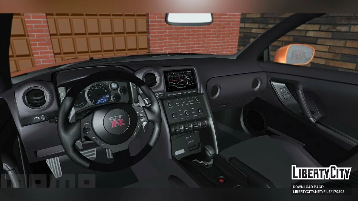 Nissan GT-R 35 Рестайлинг / GTA San Andreas