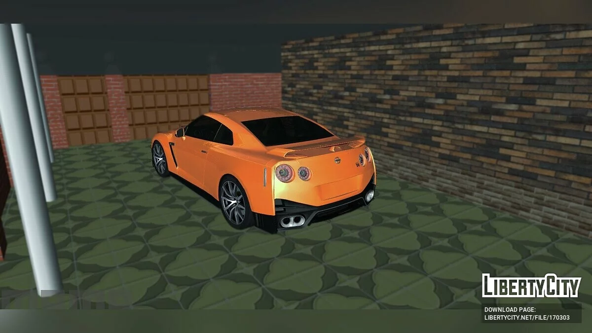 Nissan GT-R 35 Рестайлинг / GTA San Andreas