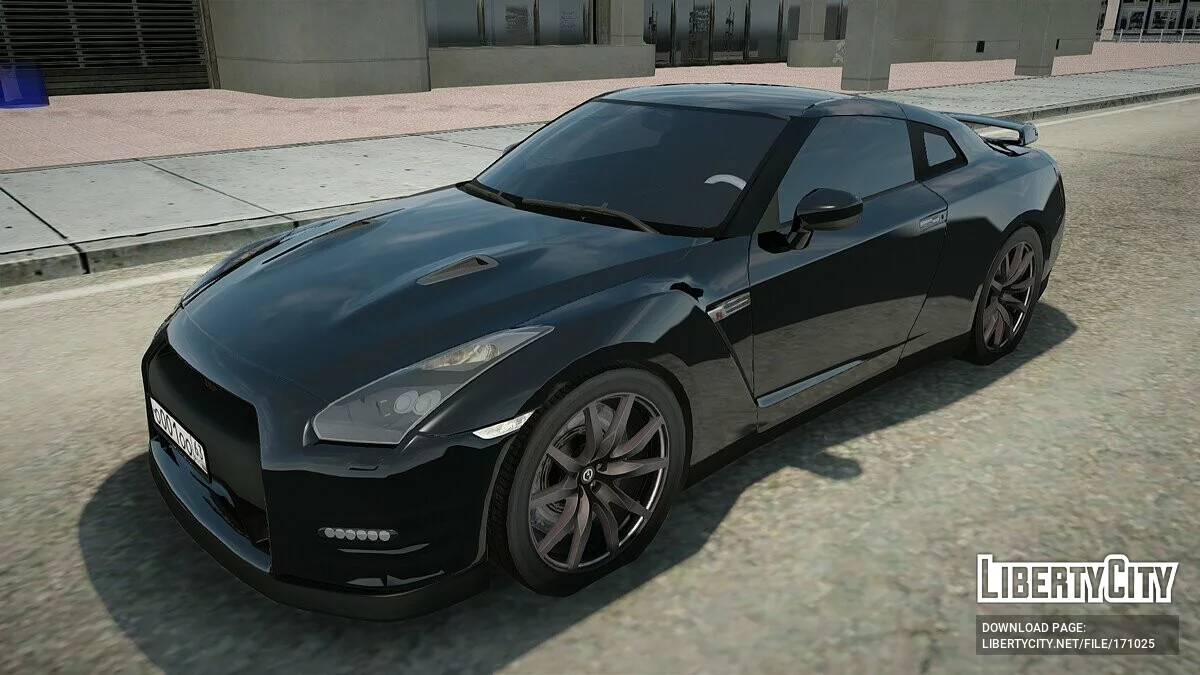 Nissan GT-R 35 / GTA San Andreas
