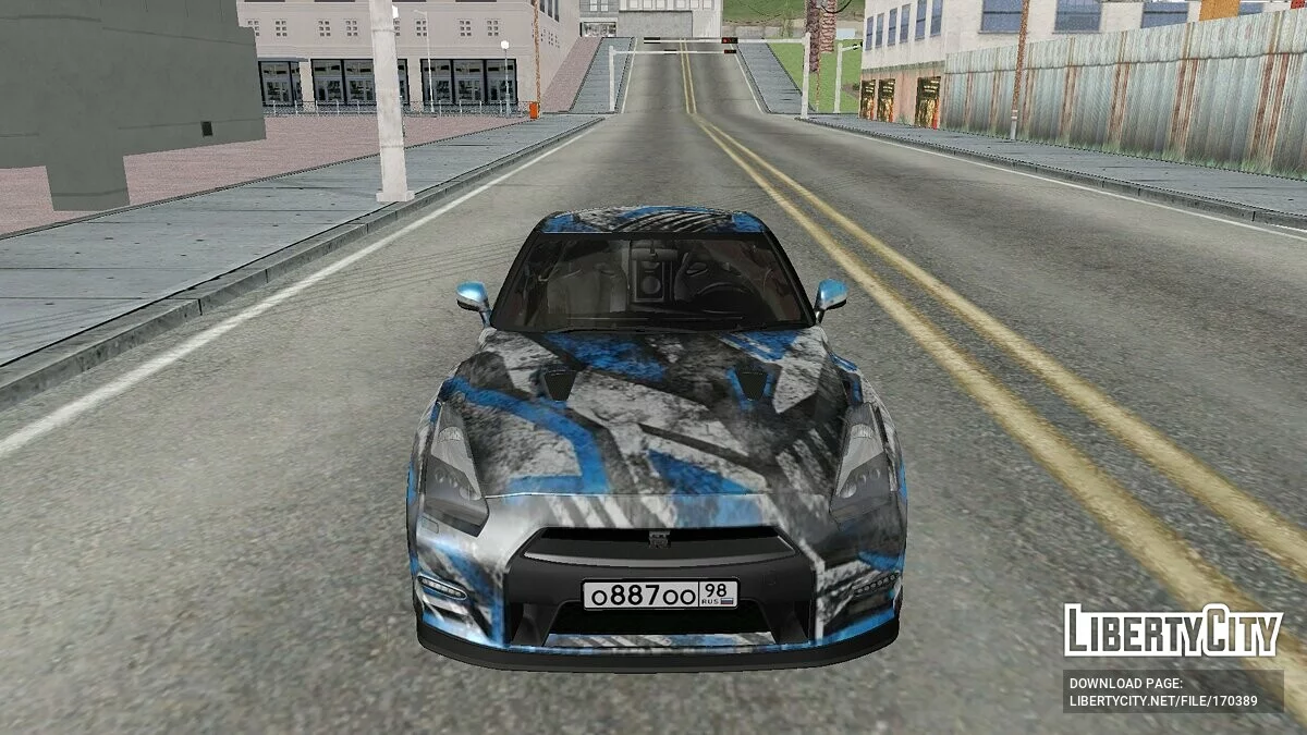 Nissan GTR R35 / GTA San Andreas