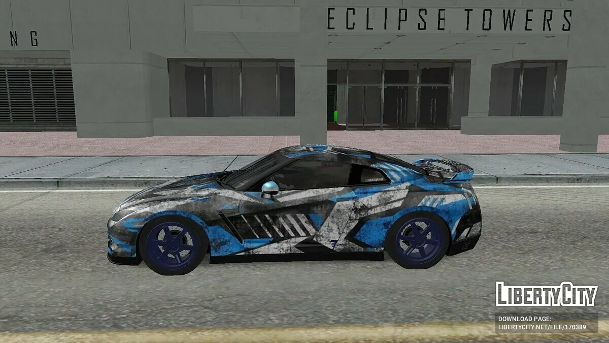Nissan GTR R35 / GTA San Andreas