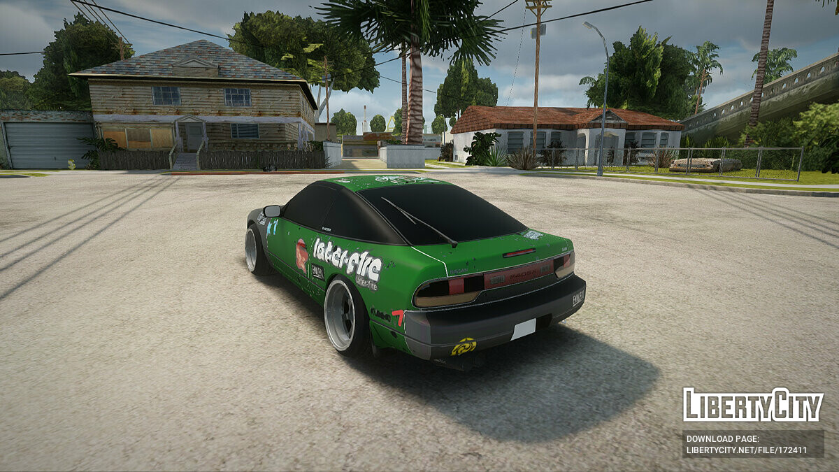 Скачать Nissan 240SX Pro Street для GTA San Andreas