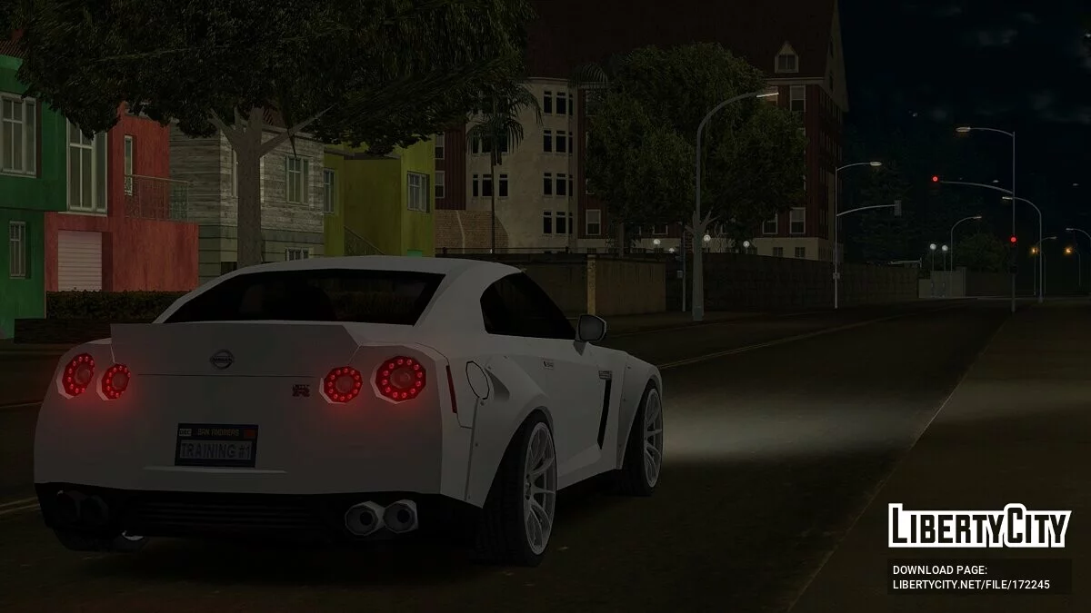 Nissan GT-R R35 2014 / GTA San Andreas