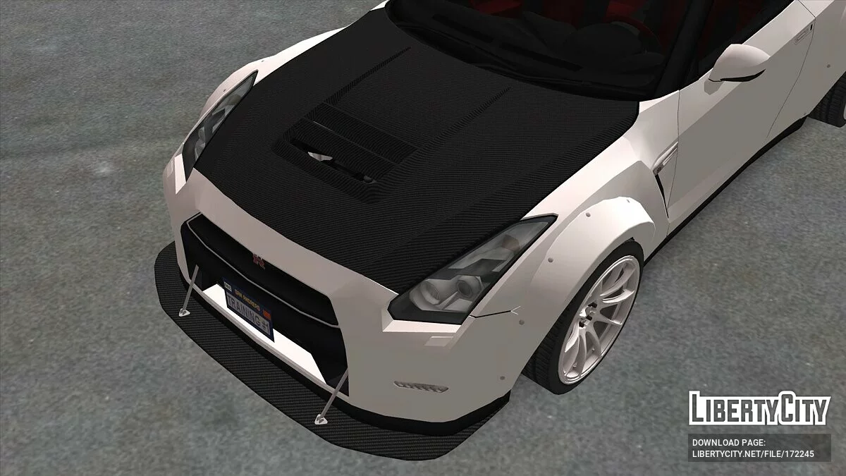 Nissan GT-R R35 2014 / GTA San Andreas