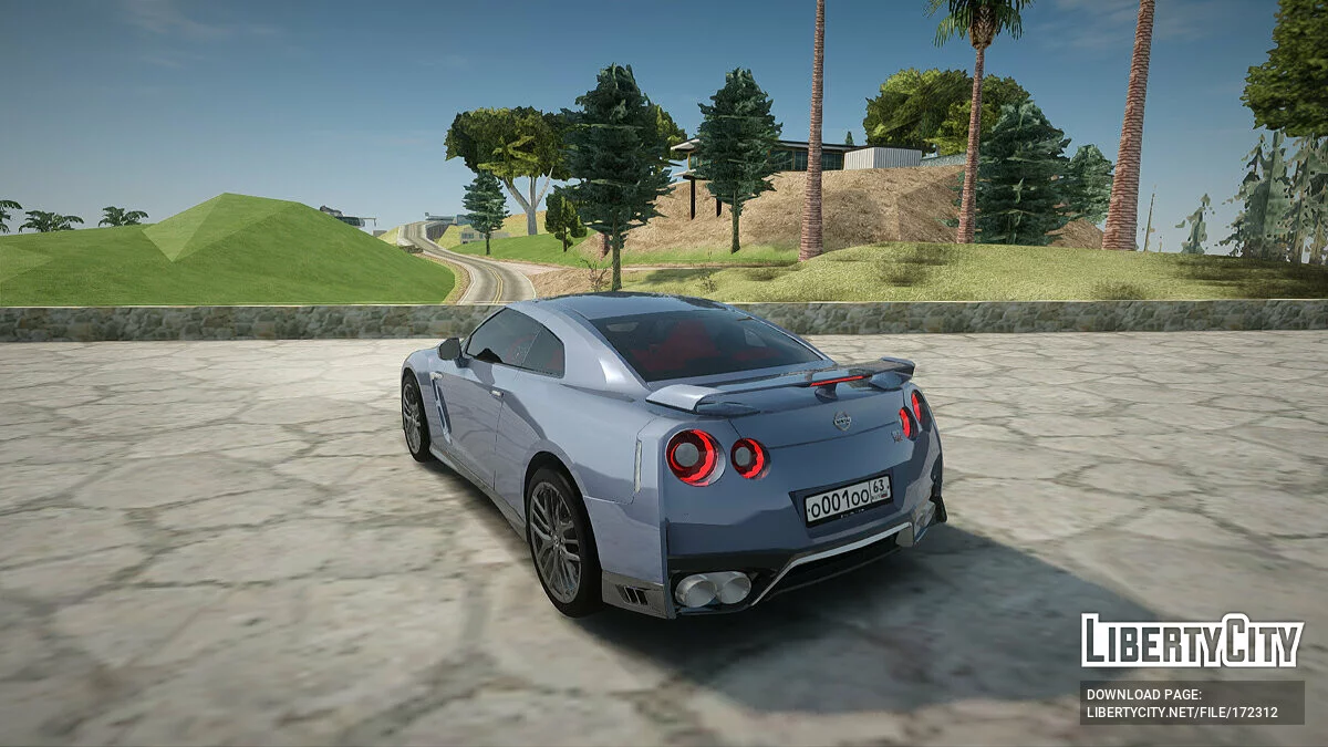 Nissan GT-R R35 / GTA San Andreas