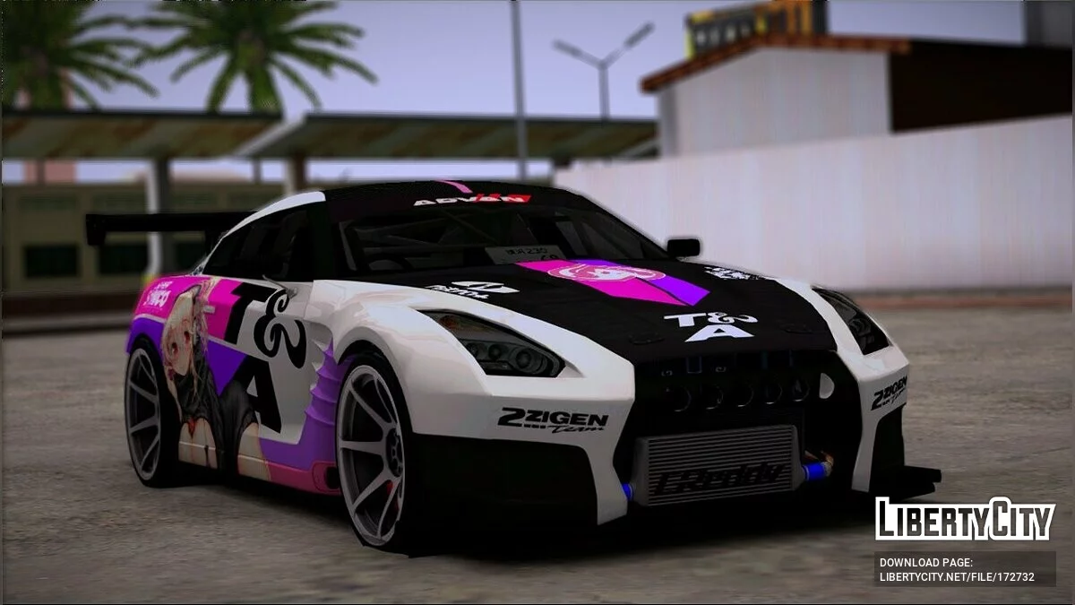 Nissan GT-R BenSopra / GTA San Andreas