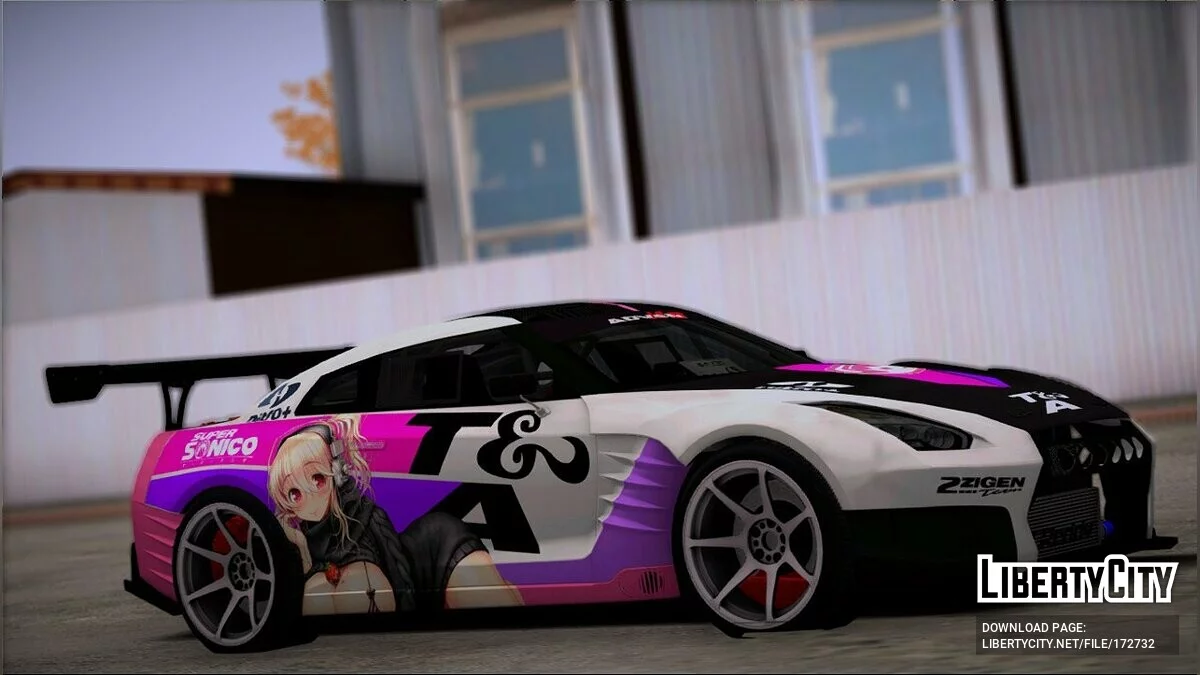 Nissan GT-R BenSopra / GTA San Andreas