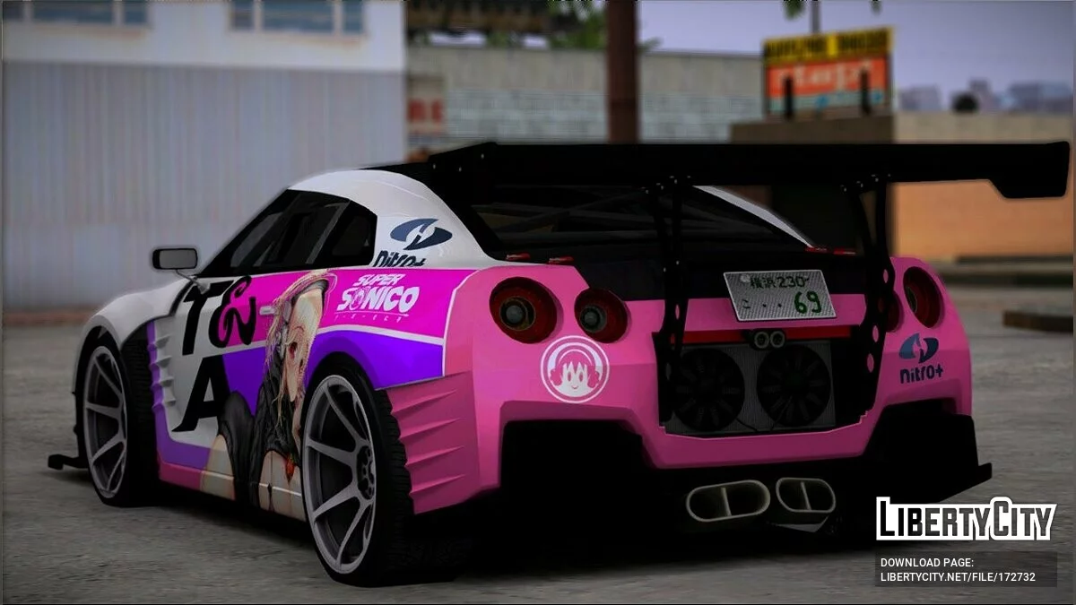 Nissan GT-R BenSopra / GTA San Andreas