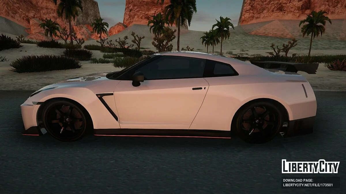 Nissan GT-R R35 Nismo / GTA San Andreas