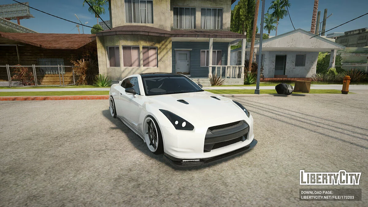 Nissan GT-R V2.0 / GTA San Andreas
