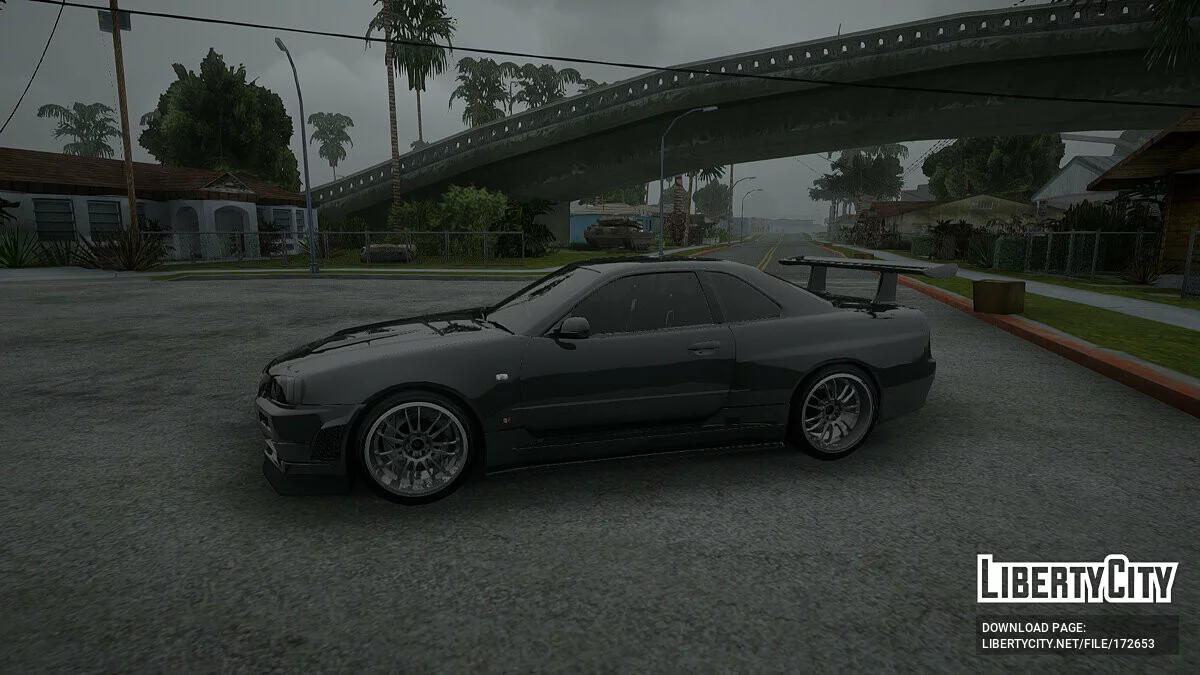 Nissan Skyline GT-R R34 / GTA San Andreas