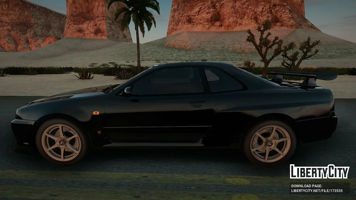 Nissan Skyline GT-R34 / GTA San Andreas