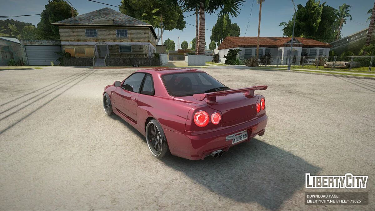 Nissan Skyline R34 / GTA San Andreas