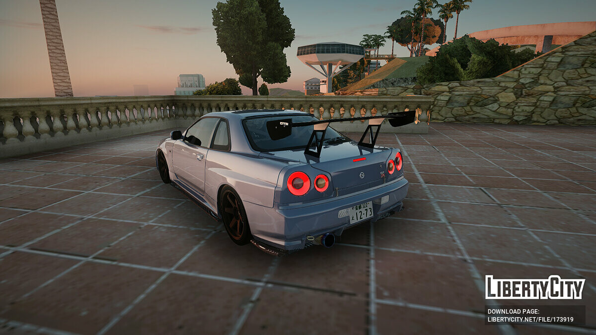 Скачать Nissan Skyline для GTA San Andreas