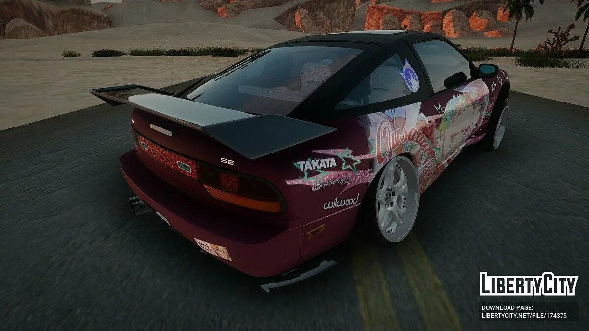 Nissan 240sx Ousawa Miu Itasha / GTA San Andreas